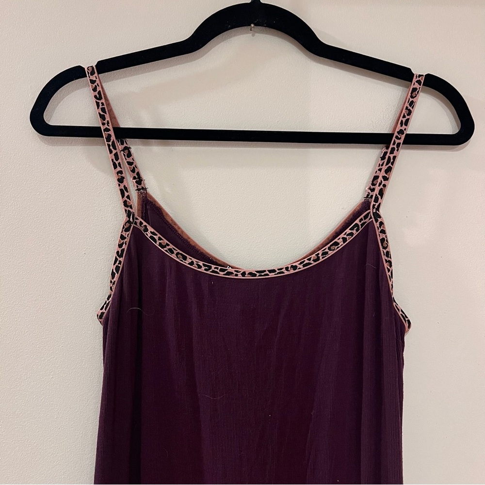 Victoria’s Secret Ribbed Maroon Dress - Picture 4 of 8